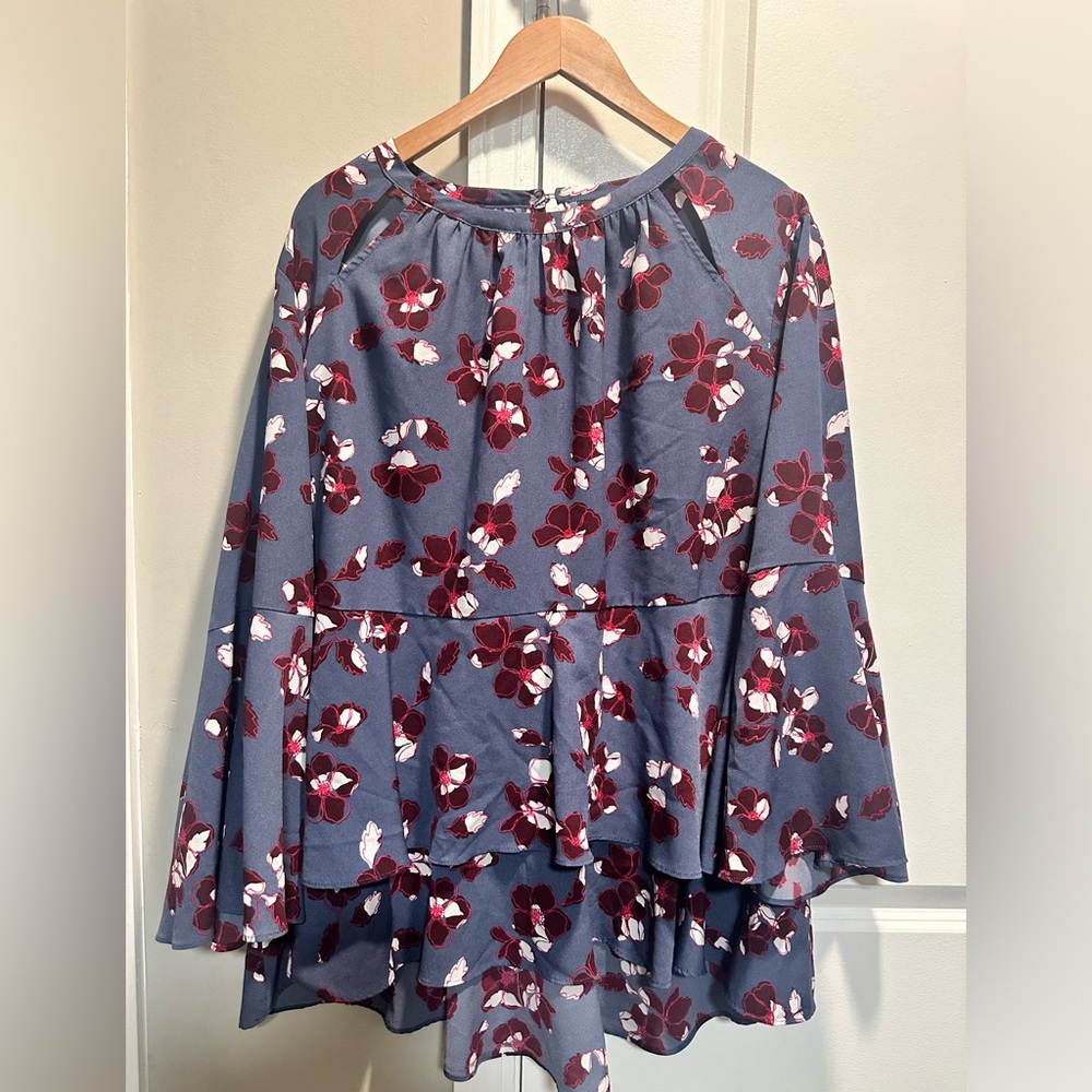 Lane Bryant Floral Blouse Size 18‎
